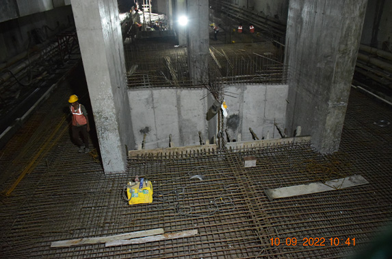 Platform Area Reinforcement